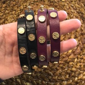 Authentic Tory Burch wrap bracelets